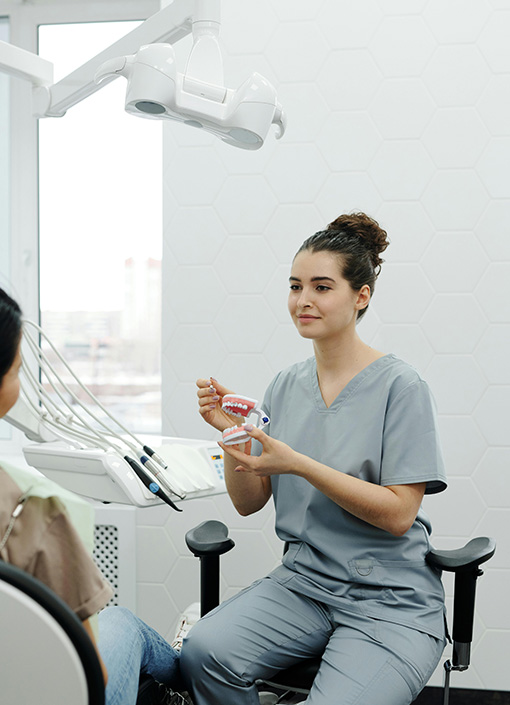 pokaz koron zębowych